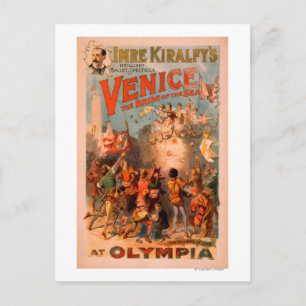 Carte Postale Venise, fiancée de la mer au Ballet d'Olympia