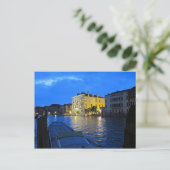 Carte Postale Venise - Grand Canal de nuit (Debout devant)