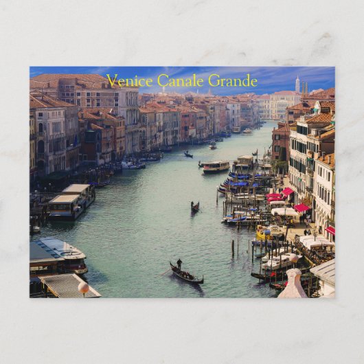 Carte Postale Venise - Grande Canale Italie (Devant)