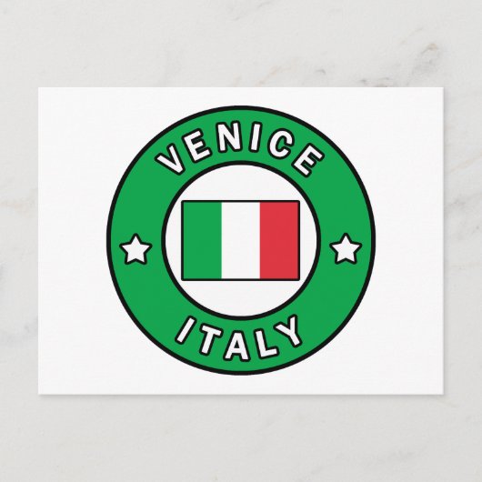 Carte Postale Venise Italie (Devant)