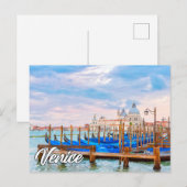 Carte Postale Venise, Italie (Devant / Derrière)