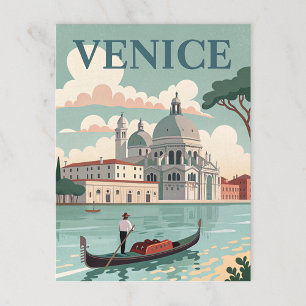 Carte Postale Venise, Italie