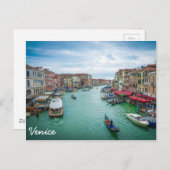 Carte Postale Venise, Italie (Devant / Derrière)