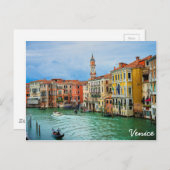 Carte Postale Venise, Italie (Devant / Derrière)