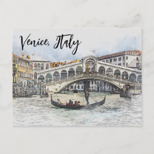 Carte Postale Venise, Italie