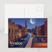 Carte Postale Venise Italie (Devant / Derrière)