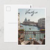 Carte Postale Venise Italie (Devant / Derrière)