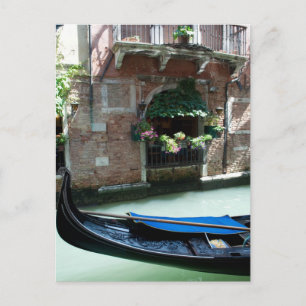 Carte Postale Venise, Italie - Détail de la gondole Photo