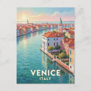 Carte Postale Venise Italie Grand Canal Scène de Voyage 🚤