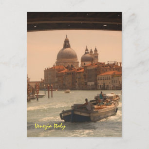 Carte Postale Venise Italie Grand Canal Vintage