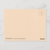 Carte Postale Venise Italie Stylo & Lavis Aquarelle (Dos)