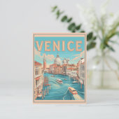 Carte Postale Venise, Italie Vintage voyage (Debout devant)