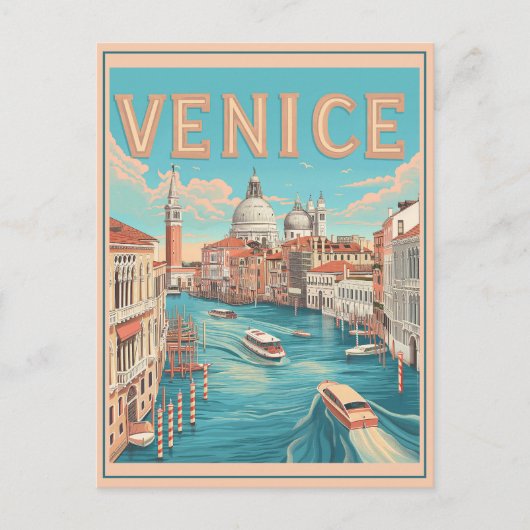Carte Postale Venise, Italie Vintage voyage (Devant)