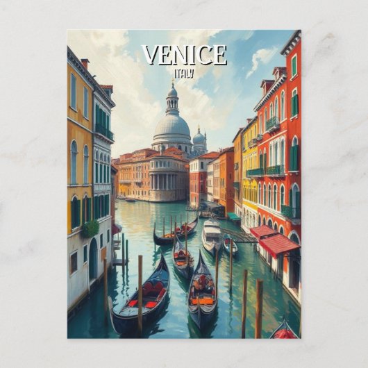 Carte Postale Venise Italie Voyage (Devant)