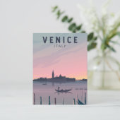 Carte Postale Venise Italie Voyage Art Vintage (Debout devant)