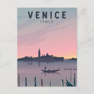 Carte Postale Venise Italie Voyage Art Vintage