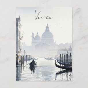 Carte Postale Venise Italie Voyage Souvenir Aquarelle