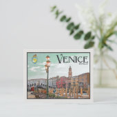 Carte Postale Venise - Le Grand Canal (Debout devant)