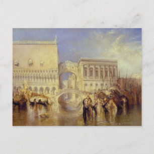 Carte Postale Venise le pont des Soupirs J. M. W. Turner Italie