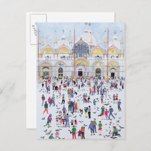 Carte Postale Venise Saint-Marc 1994 (Devant / Derrière)