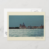 Carte Postale Venise, Style Vintage (Devant / Derrière)