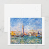 Carte Postale Venise, Venezia, Renoir (Devant / Derrière)