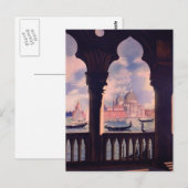 Carte Postale Venise Vintage Italie Voyage (Devant / Derrière)