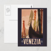 Carte postale Venise vintage (Venise) Italie (Devant / Derrière)