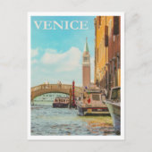 Carte Postale Venise, Voyage Retro (Devant)
