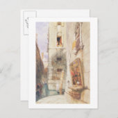 Carte Postale Venise (w/c) (Devant / Derrière)