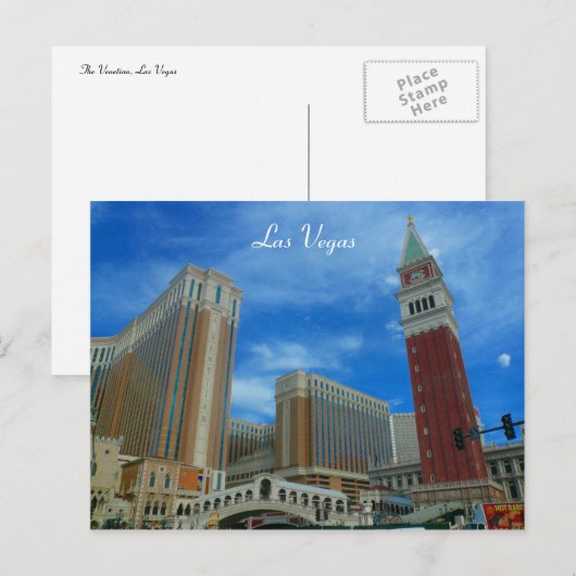 Carte Postale vénitien (Devant / Derrière)