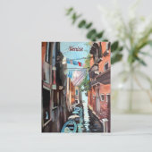 Carte postale vénitienne (Debout devant)