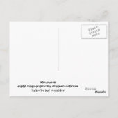 Carte Postale Vent (Dos)