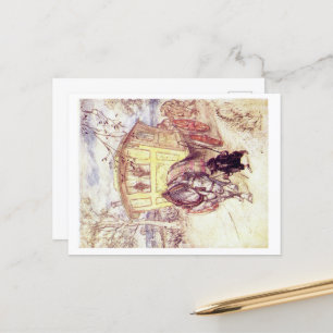 Carte postale Vent dans les saules