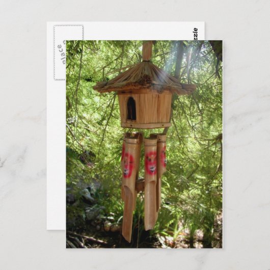 CARTE POSTALE VENT DE BAMBOU (Devant / Derrière)