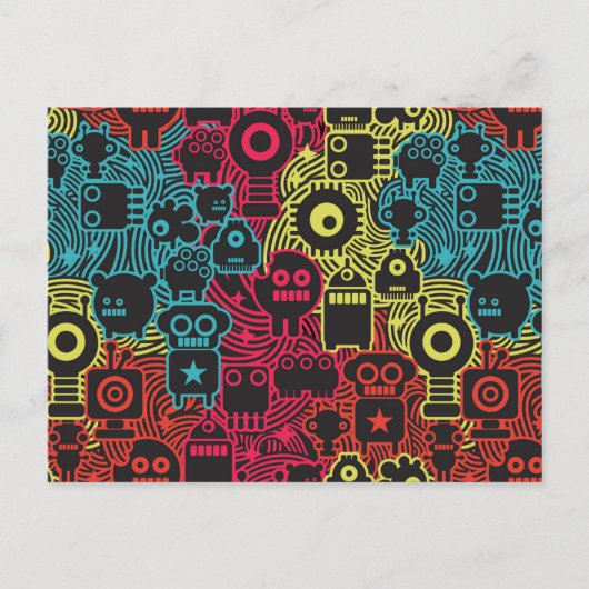 Carte Postale Vent de robots (Devant)