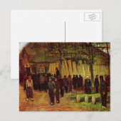 Carte Postale Vente de bois par Vincent van Gogh (Devant / Derrière)