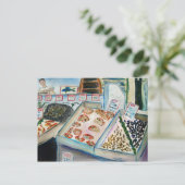Carte postale Vente de fruits de mer (Pike Place S (Debout devant)