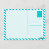 Carte Postale vente de gâteaux (typographique) (Dos)