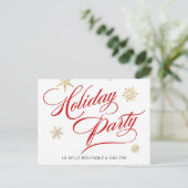 Carte Postale Vente d'entreprise Fête de vacances Promotion d'en (Debout devant)