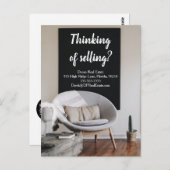 Carte Postale vente envoi référencement immobilier vente vente (Devant / Derrière)