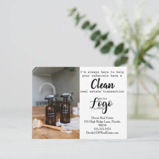 Carte Postale vente envoi référencement immobilier vente vente (Debout devant)