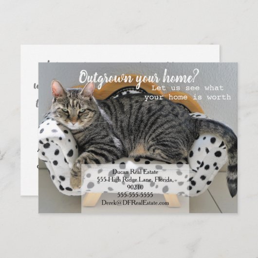 Carte Postale vente envoi référencement immobilier vente vente (Devant / Derrière)