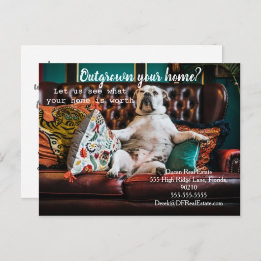 Carte Postale vente envoi référencement immobilier vente vente (Devant / Derrière)