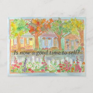 Carte Postale Vente Immobilière D'Un Mailleur De Marketing À Dom
