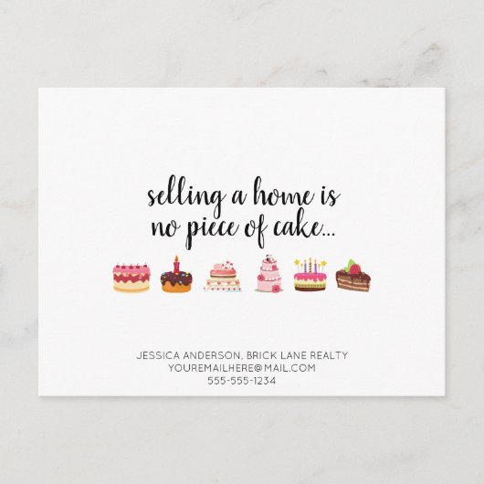 Carte Postale Vente immobilière promotionnelle (Devant)