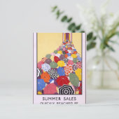 Carte Postale Ventes d'été rapidement atteintes par le métro (Debout devant)