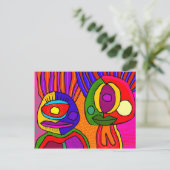 Carte Postale 'venteux' (Debout devant)