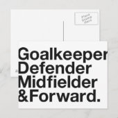 Carte Postale Ventilateur (Devant / Derrière)