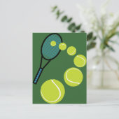 Carte Postale VENTILATEUR DE Tennis (Debout devant)